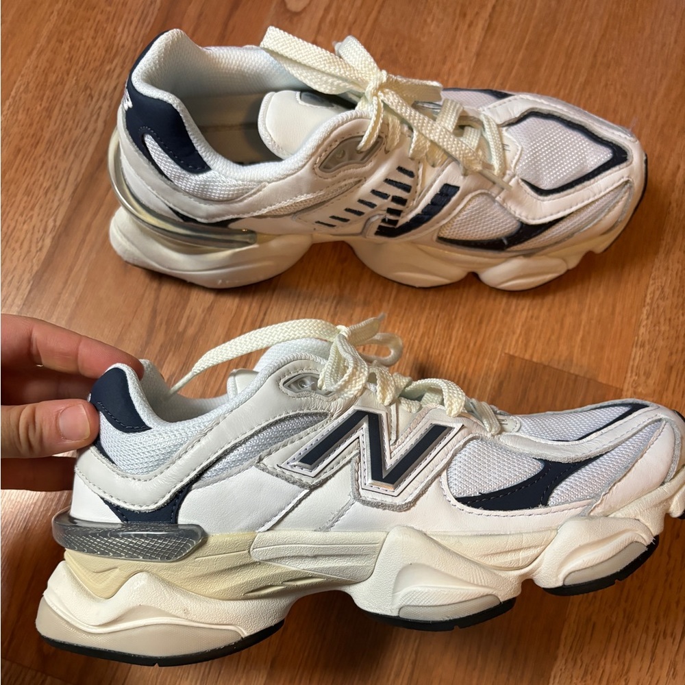 COPY - New balance 9060 navy/white/cream size 6mens/7.5womens